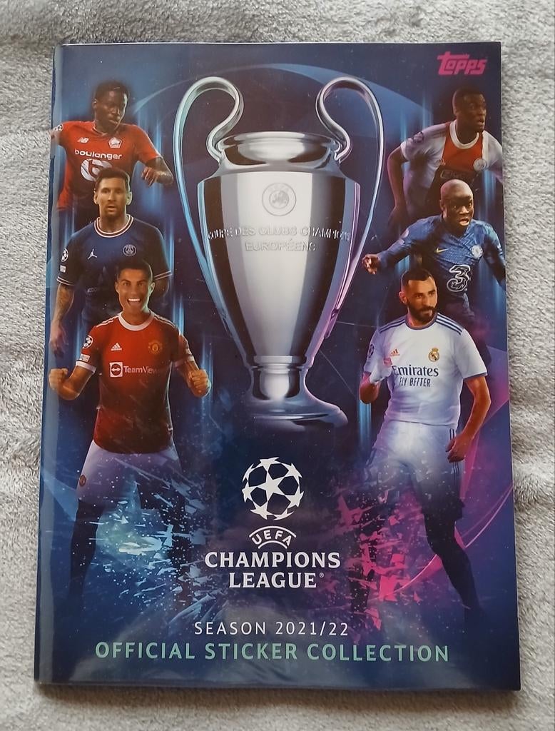 Topps Champions League 2021/2022 Album complet, Ophalen of Verzenden, Nieuw