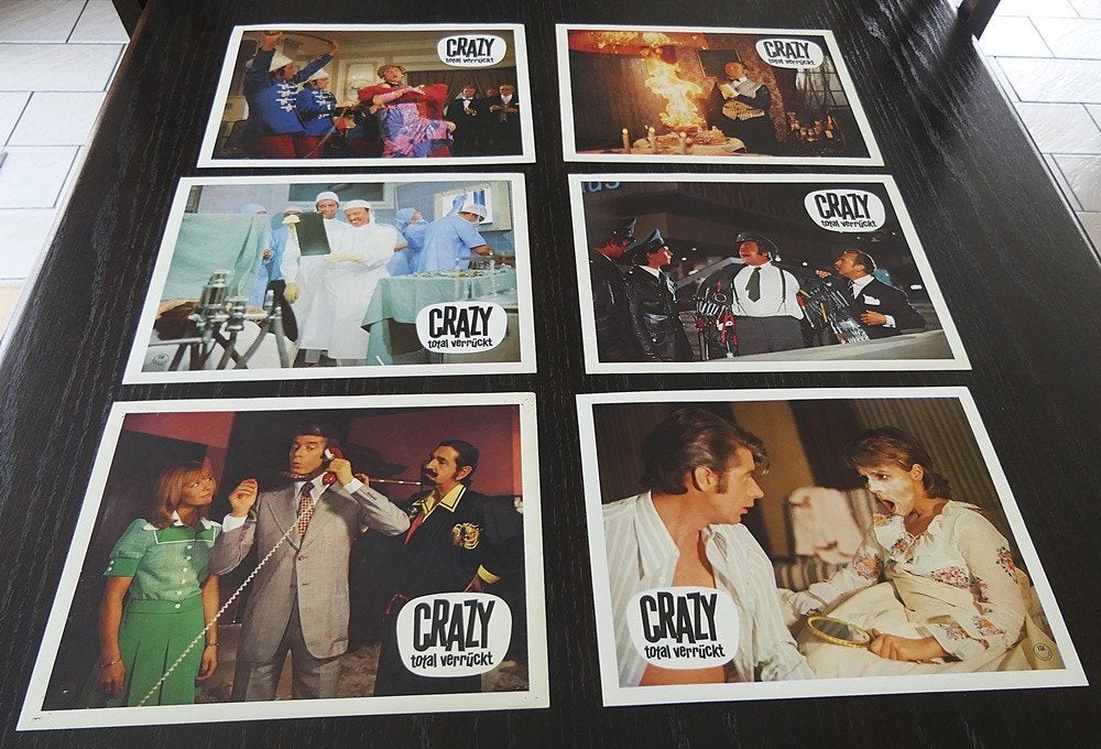 Lobby cards : Rudi Carrell, Ophalen, Zo goed als nieuw, Film, Foto of Kaart