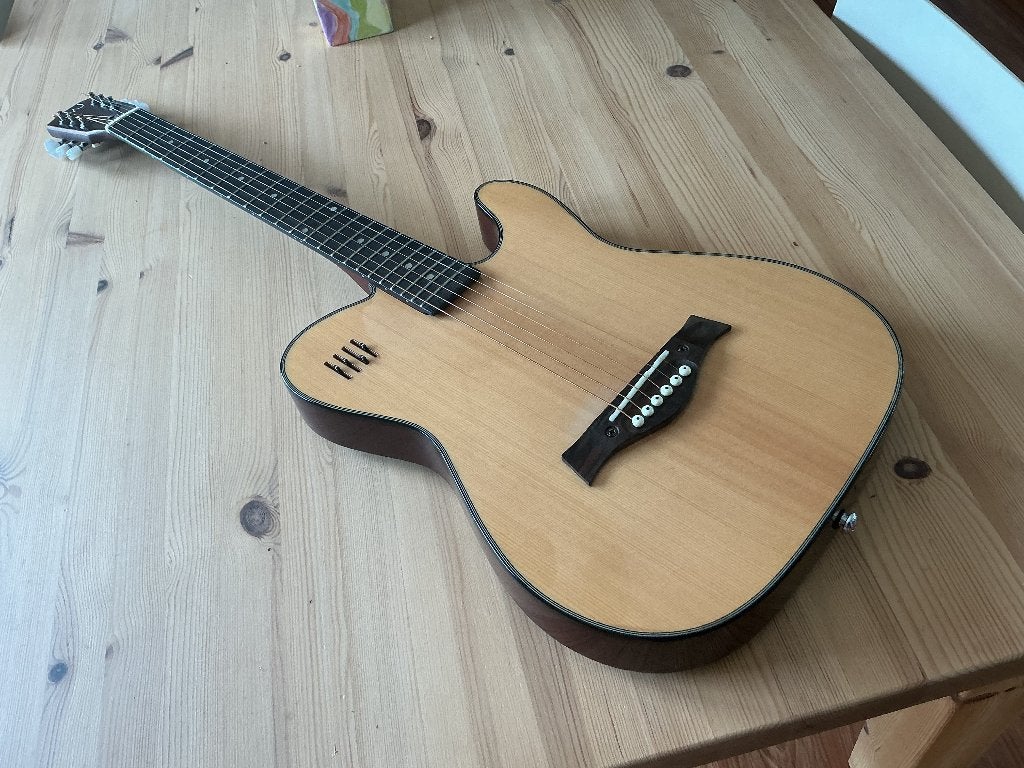 Guitare électroacoustique James neligan, Enlèvement ou Envoi, Utilisé, Guitare Western ou Guitare Folk