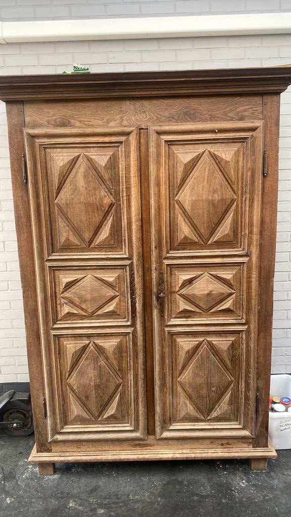 Antiek kast, Antiquités & Art, Antiquités | Meubles | Armoires, Enlèvement