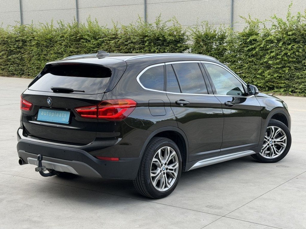 BMW X1 sDrive18d X Line 2016 HeadUp Trekhaak Eerste eigenaar, Auto's, BMW, Bruin, USB, Leder, 5 deurs