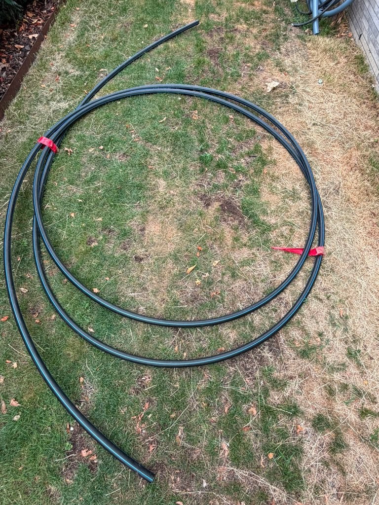 Socarex PE waterslang 32 mm (1¼") – >12 meter – Nieuwstaat, Doe-het-zelf en Bouw, Ophalen, 6 meter of meer, Nieuw, 20 tot 40 mm
