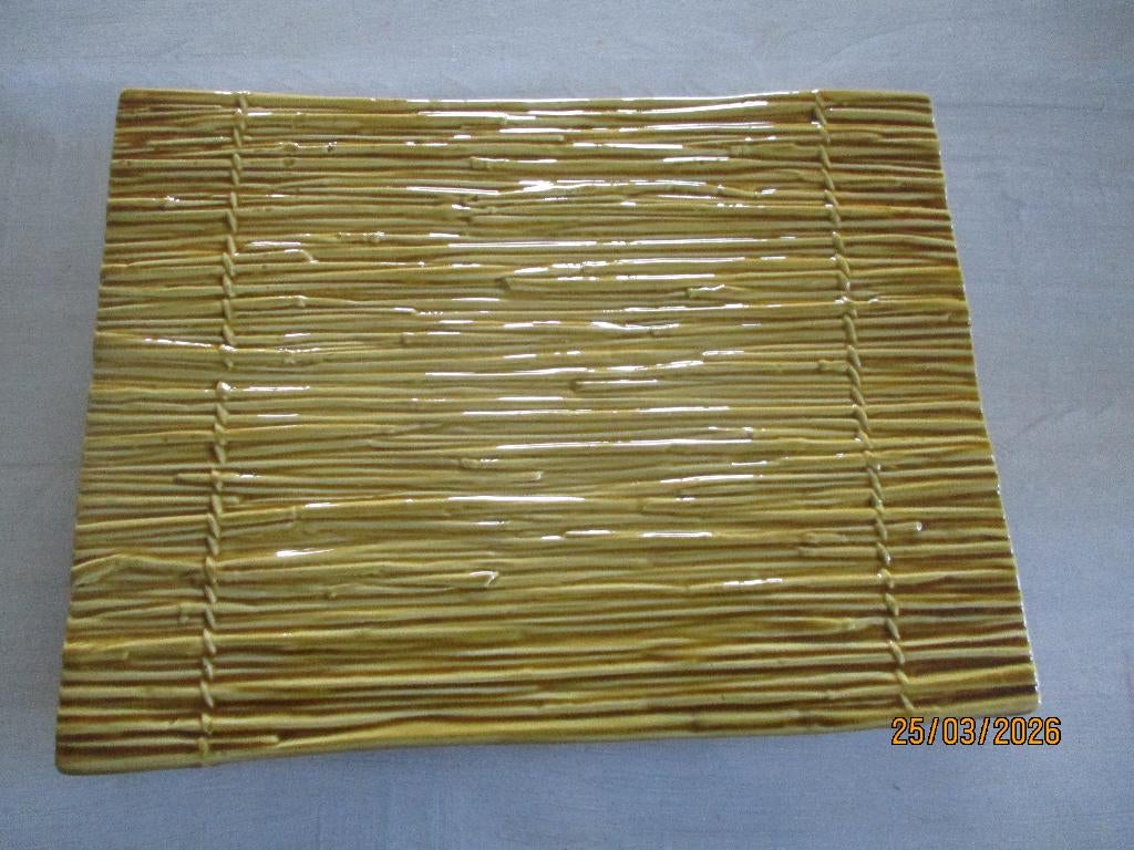 Plateau à fromages ou dessous-de-plat vintage keralux, Ophalen of Verzenden