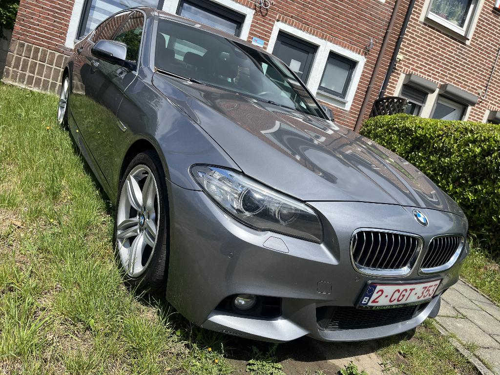 BMW 530D PACK M VOLLEDIGE OPTIE, Auto's, BMW, Automaat, Euro 6, Leder, Bruin
