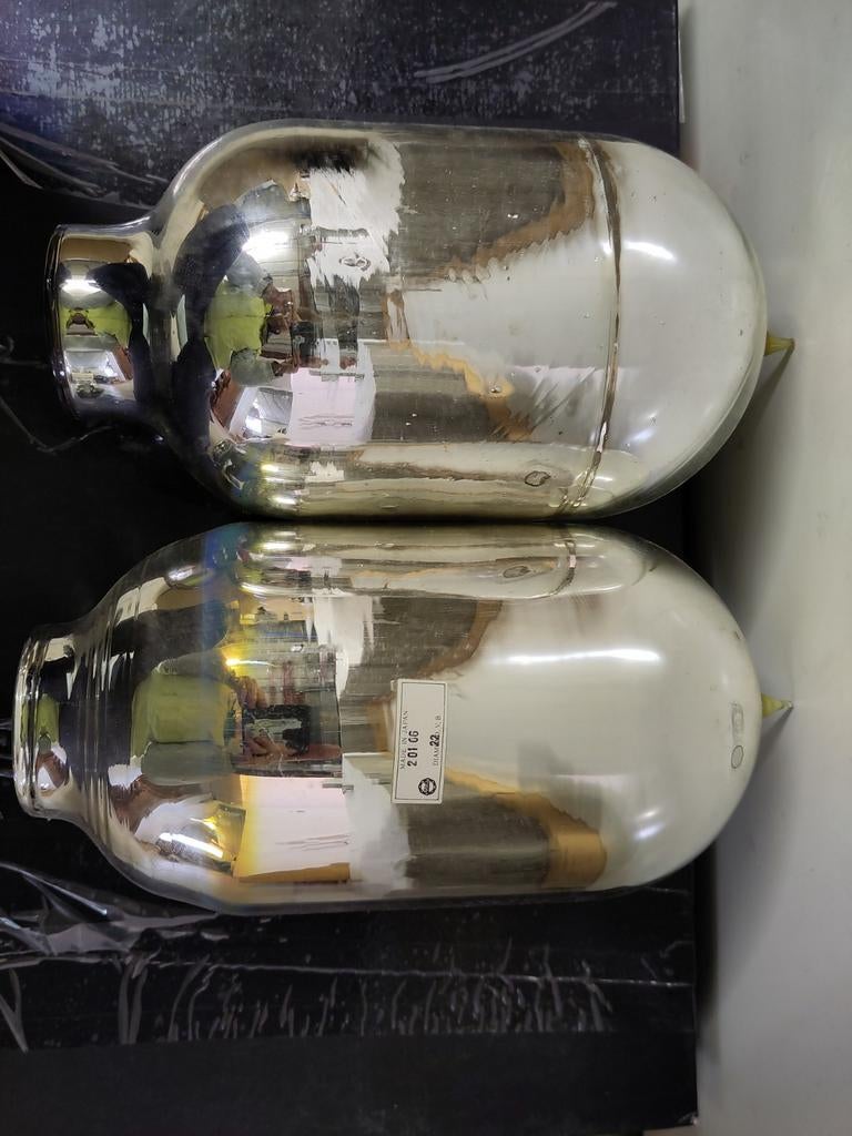 2 glazen thermosflessen 1,9L (binnenflessen), Verzamelen, Glas en Drinkglazen, Ophalen of Verzenden, Zo goed als nieuw, Overige typen