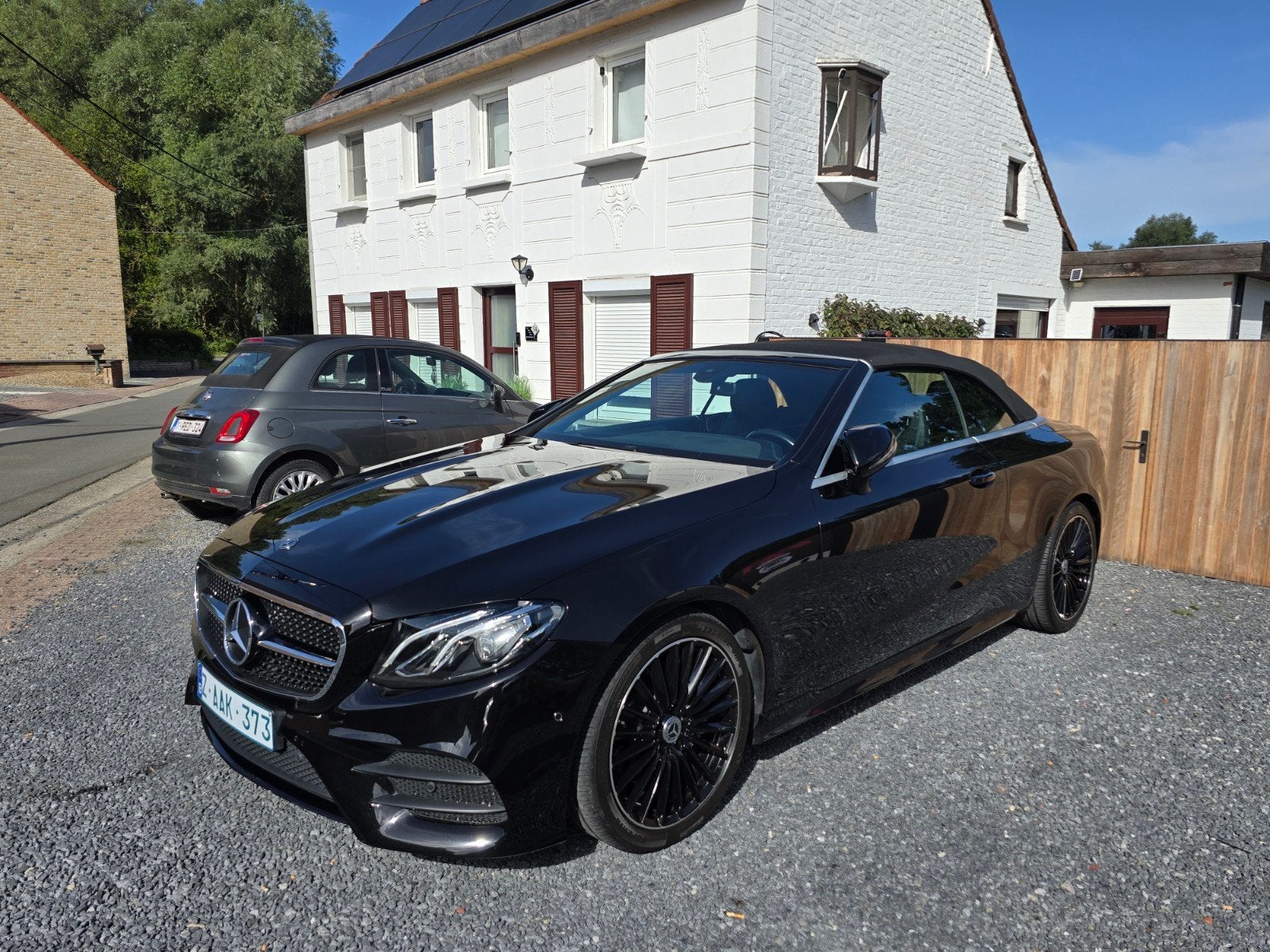 Mercedes-Benz E200 Amg-Line Cabrio reeds blanco gvv!!!!, Autos, Cuir, Achat, Entreprise, Cabriolet