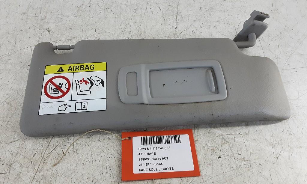 ZONNEKLEP RECHTS BMW 1 serie (F40) (01-2019/-), Gebruikt, BMW
