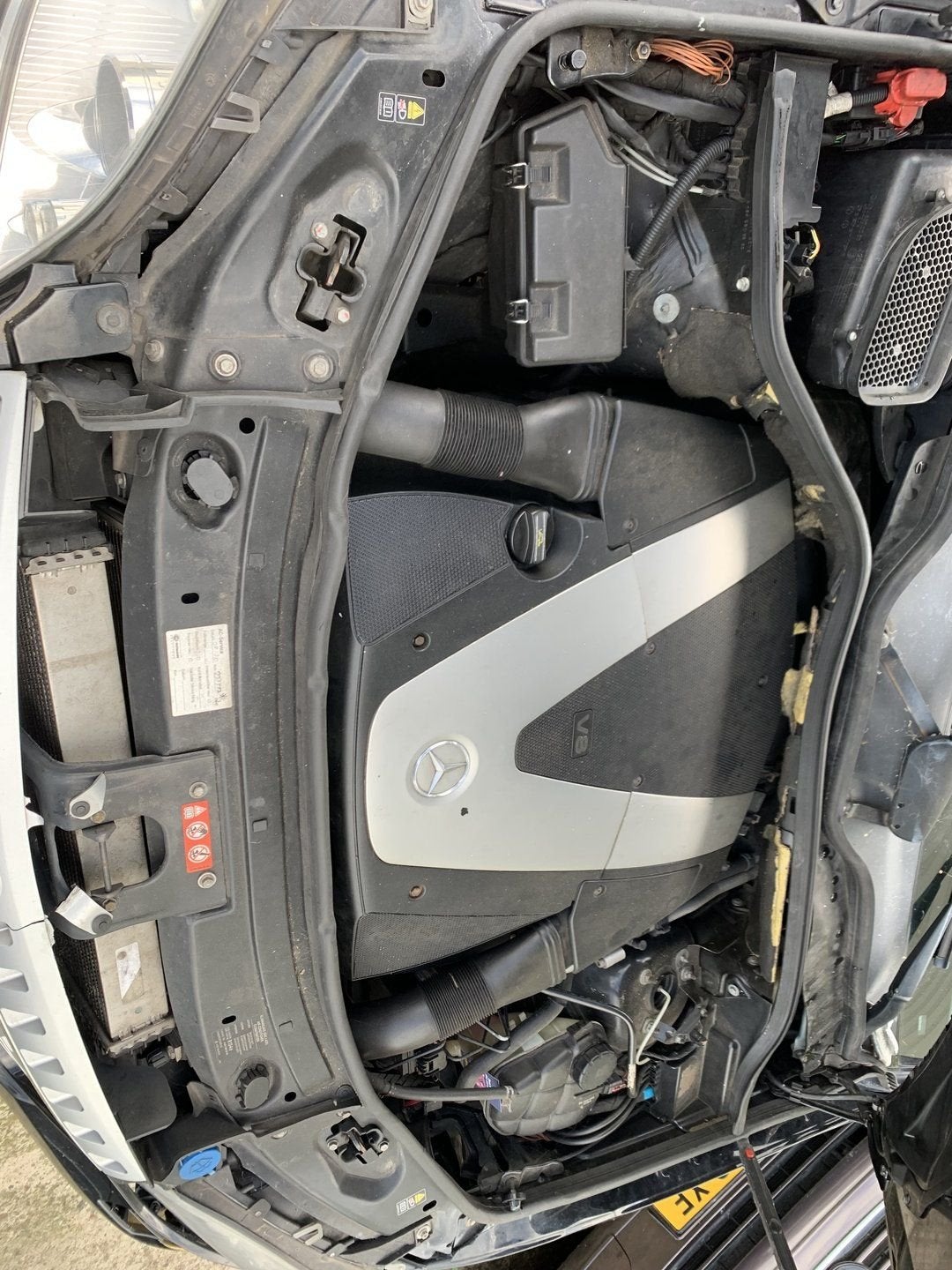 Mercedes-Benz ML W164 420cdi motorblok, Gebruikt, -, Herkomst onderdeel bekend, Ophalen of Verzenden