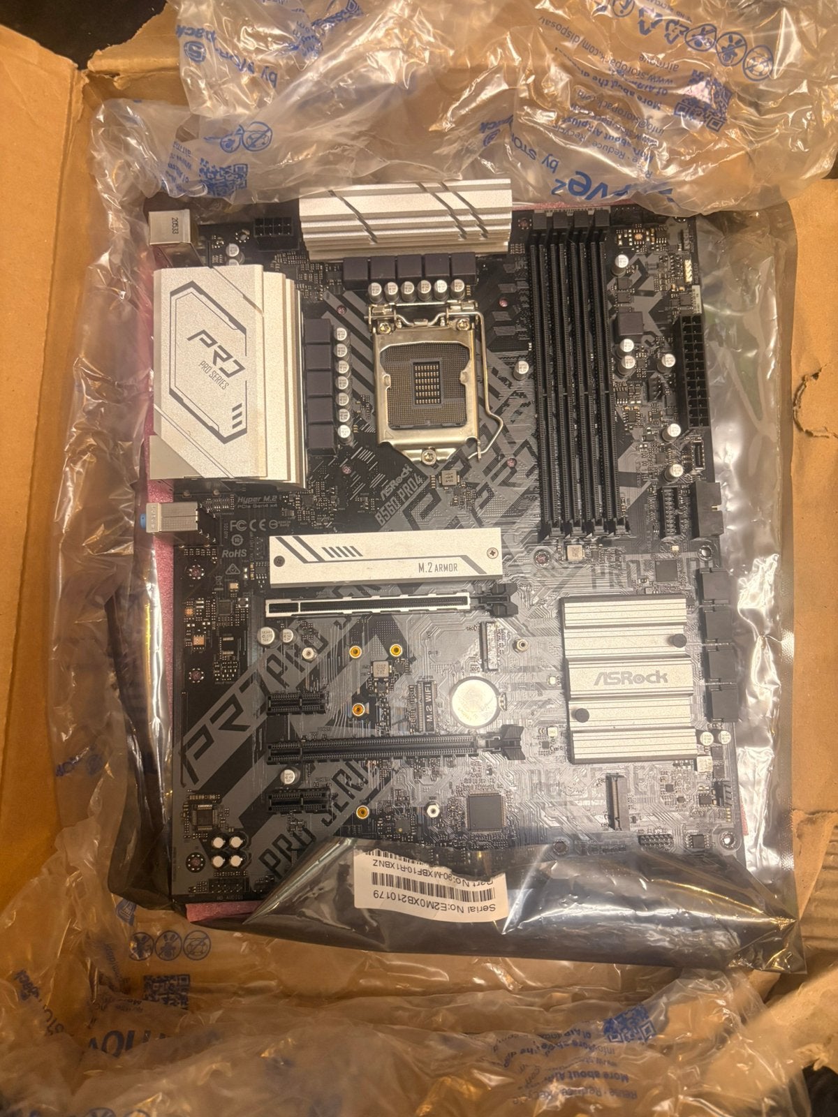 Asrock moedebord, Informatique & Logiciels, Enlèvement ou Envoi, Neuf, Intel