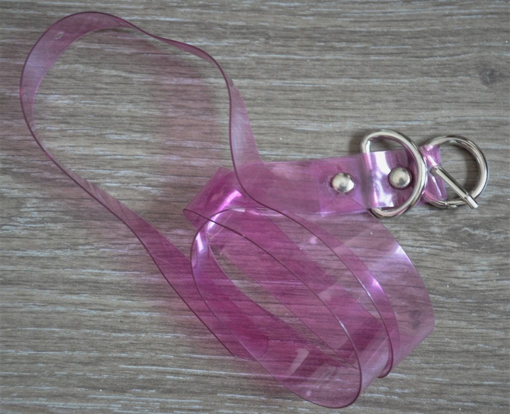 Ceinture fille – rose translucide – L 80 cm, Kleding | Dames, Riemen en Ceinturen, Ophalen of Verzenden, Gedragen, Heupriem