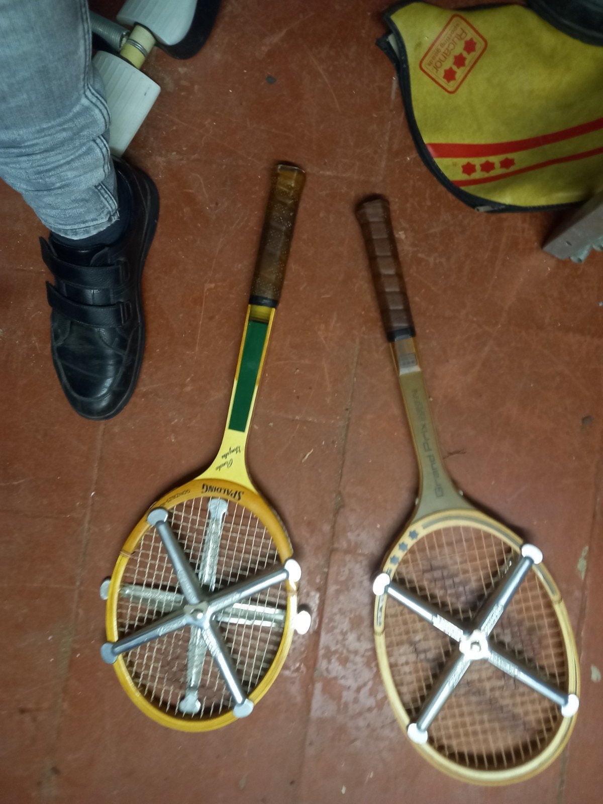 2 rackets voor spalding, Sport en Fitness, Tennis, Racket