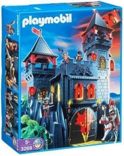 Playmobil - 3269 - Forteresse du Dragon rouge, Enfants & Bébés, Utilisé, Dragons, Château/Fort, Kit complet