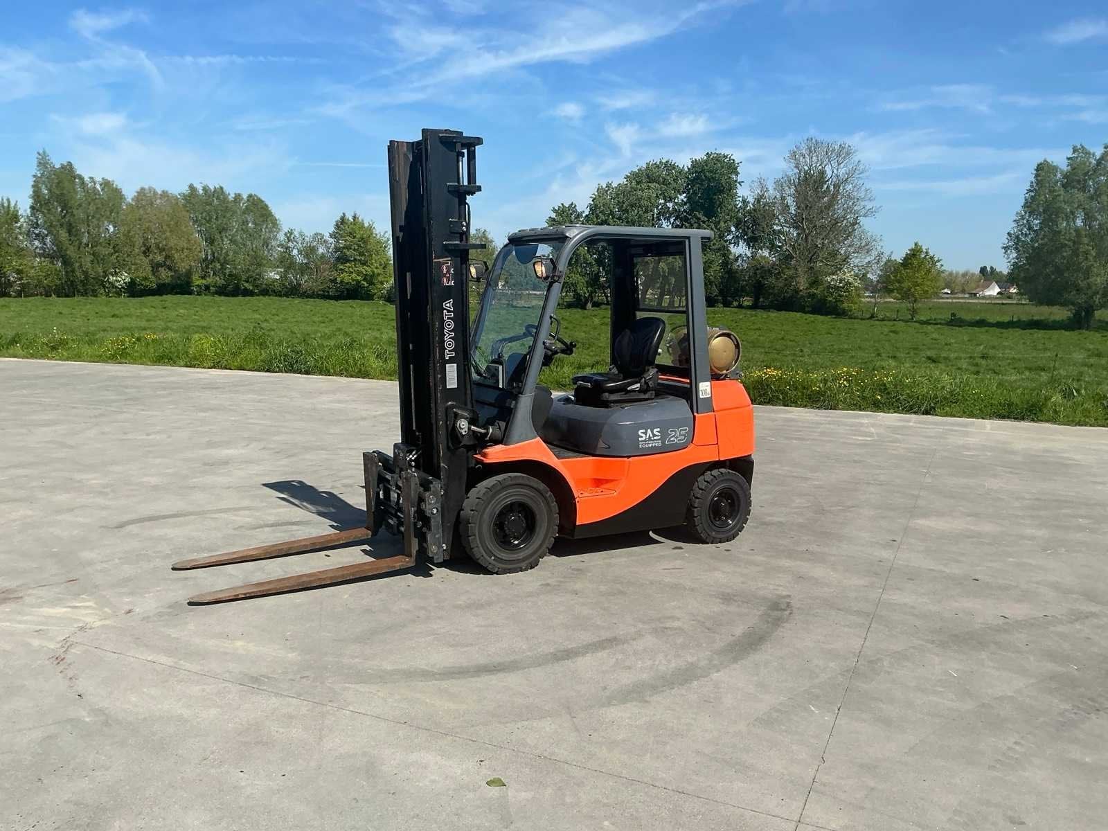 2007 Toyota 42-7FGF25 Vorkheftruck, Zakelijke goederen, LPG, Heftruck, Toyota