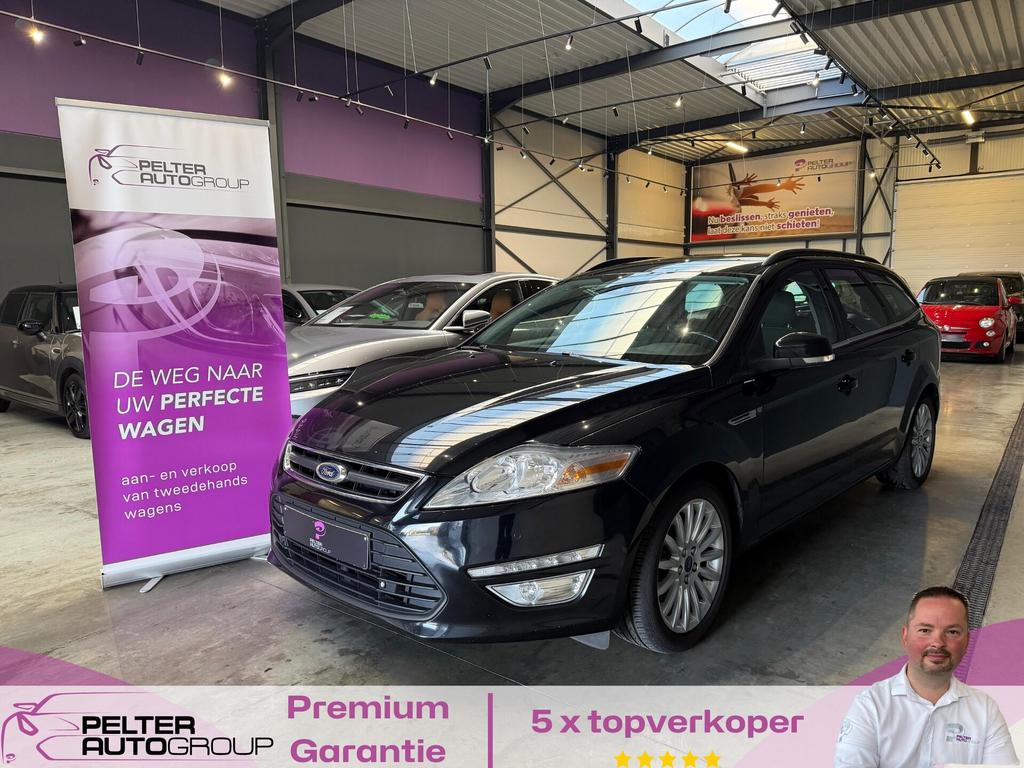 Ford Mondeo Break 2.0 TDci topstaat gekeurd vr. verkoop, Auto's, Ford, Euro 5, Zwart, 4 cilinders, Mondeo
