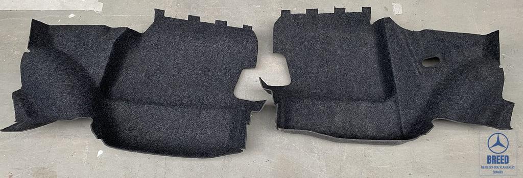 NOS set zijbekleding kofferbak L+R voor Mercedes-Benz W126, Auto-onderdelen, Interieur en Bekleding, Ophalen, -, Nieuw, -