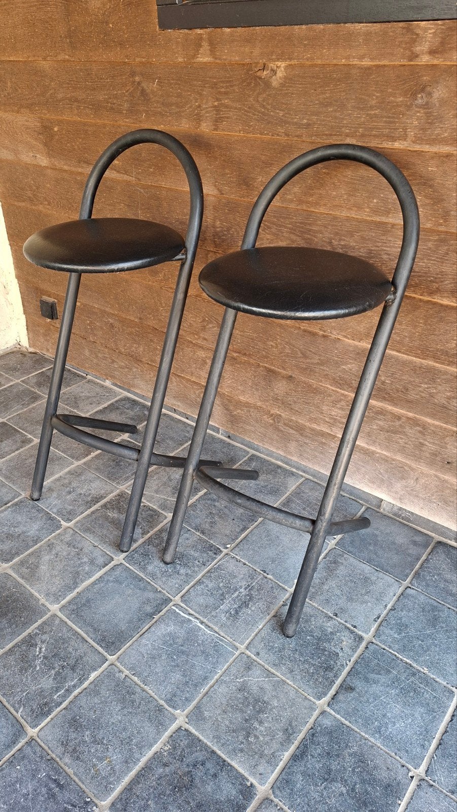 2 barstoelen, Ophalen