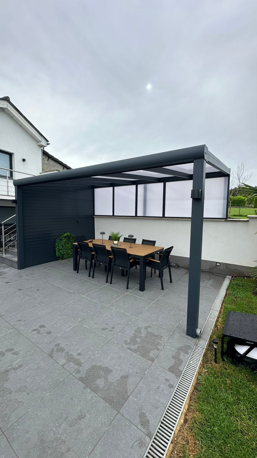 Pergola | Veranda | Carport, Jardin & Terrasse, Enlèvement ou Envoi, Comme neuf, Carport
