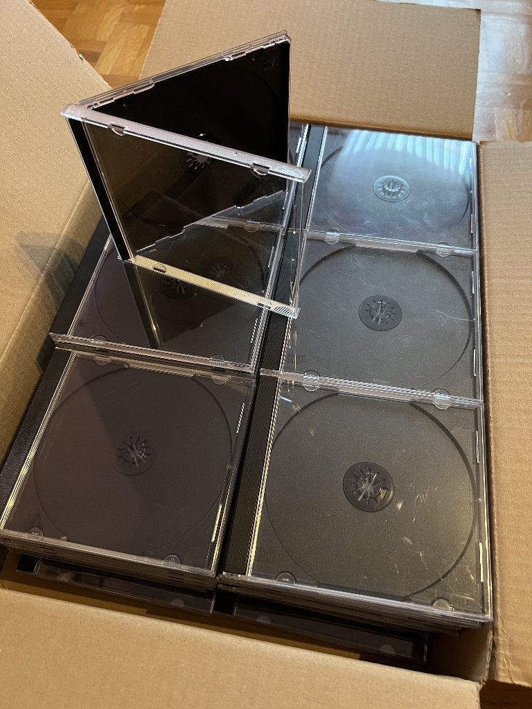 CD doosjes, Cd's en Dvd's, Ophalen of Verzenden, Gebruikt