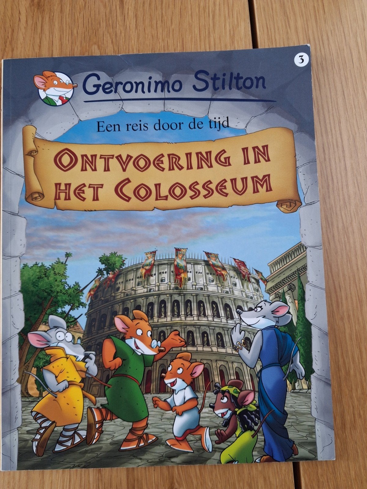 Geronimo Stilton - Stilton strip 3, Boeken, Ophalen of Verzenden, Geronimo Stilton