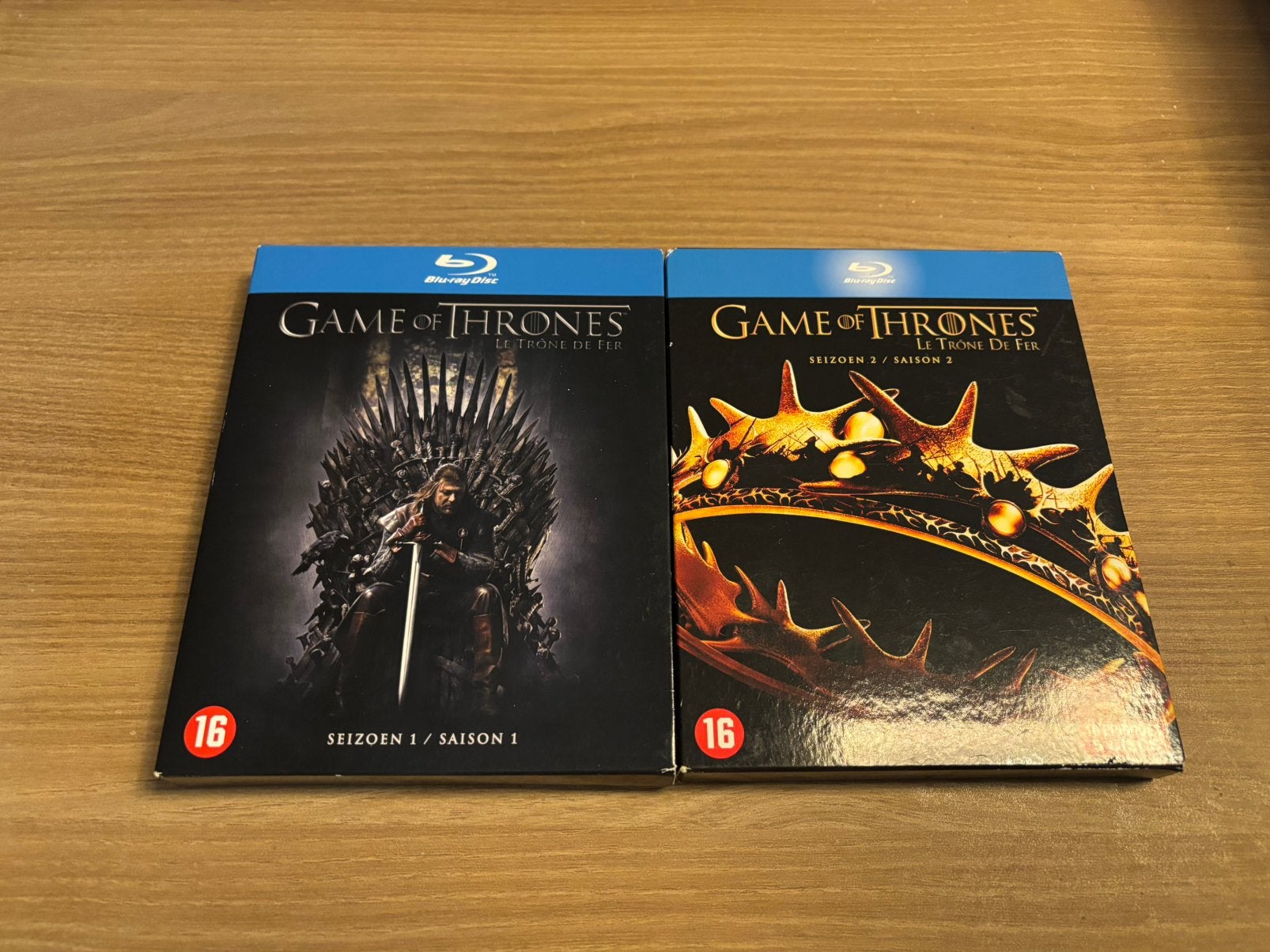 Game of thrones seizoen 1&2 Blu-ray, Engels, Nederlands, Ophalen of Verzenden, Zo goed als nieuw