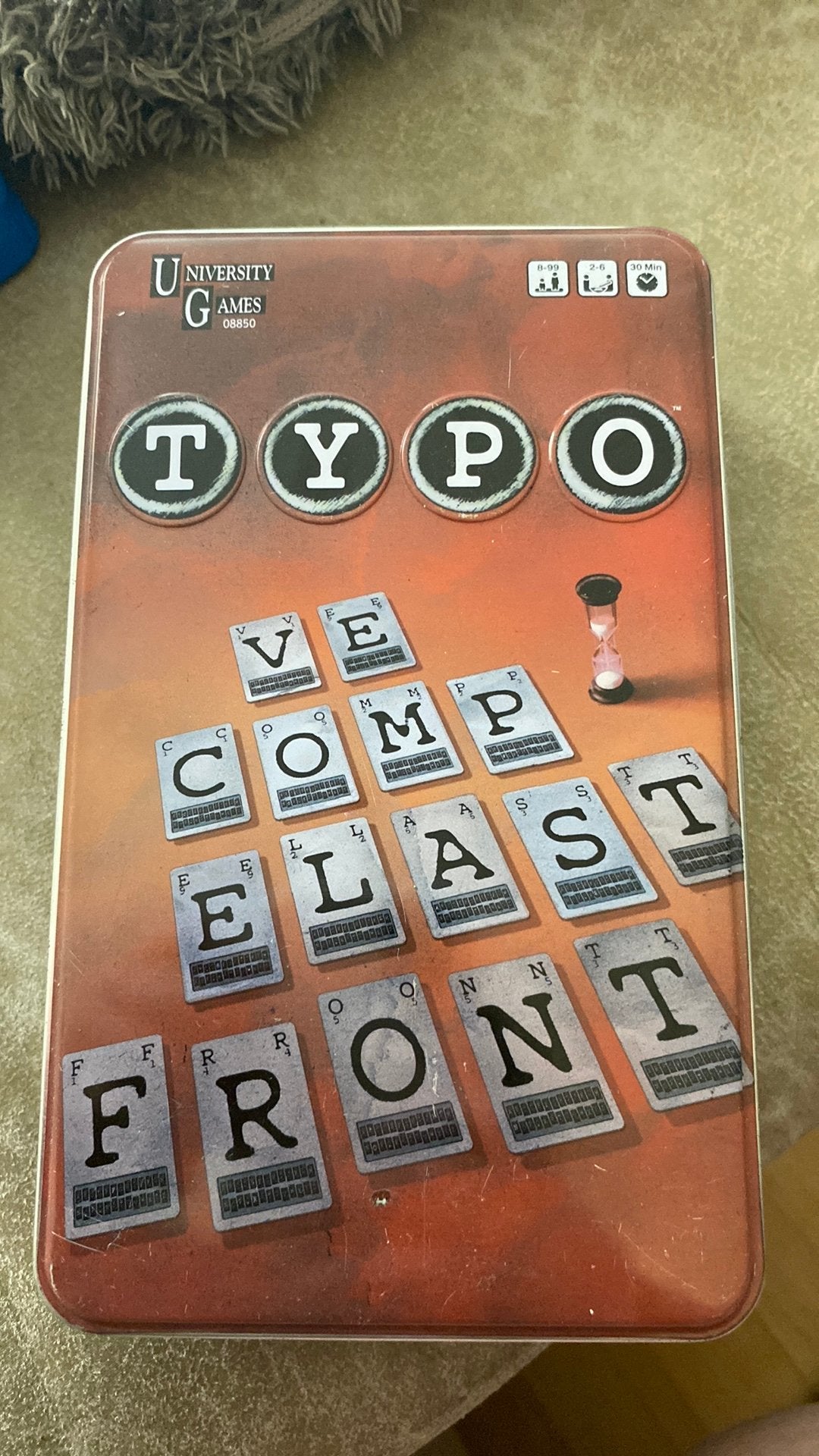 Typo, Hobby & Loisirs créatifs, Jeux de société | Autre, Enlèvement, Comme neuf