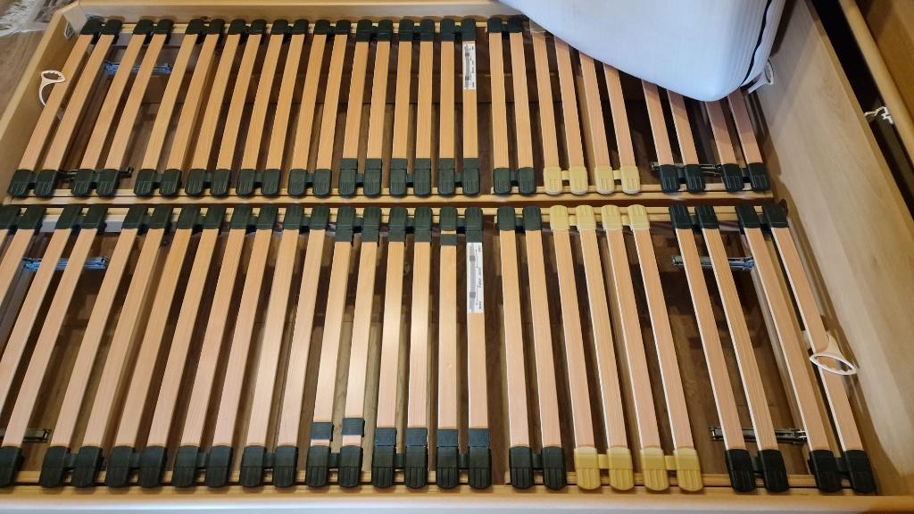 2 premium verstelbare lattenbodems, Maison & Meubles, Chambre à coucher | Matelas & Sommiers, Neuf, Matelas, Queen size, Enlèvement