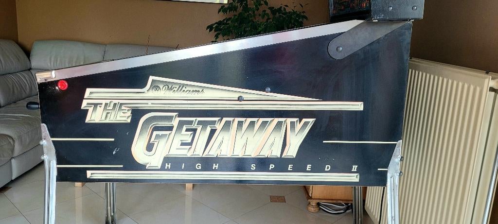 Flipper Williams The Getaway: High Speed 2, Flipper (jeu), Williams, Enlèvement, Imprimante matricielle