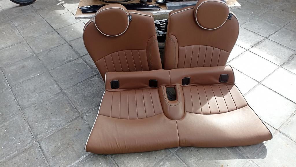 Sièges en cuir marron pour mini Cooper, Autos, Achat, Particulier, Brun, Cooper