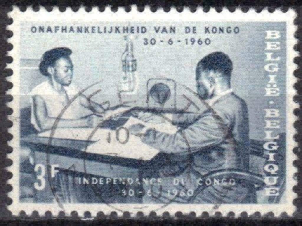 Belgique 1960 - Yvert/OBP 1144 - Indépendance du Congo (ST), Envoi, Affranchi, Oblitéré