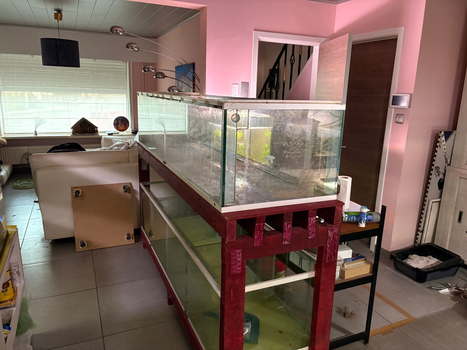 Gratis Aquariums (500L), Verzamelen, Automaten | Jukeboxen, Zo goed als nieuw, Ophalen