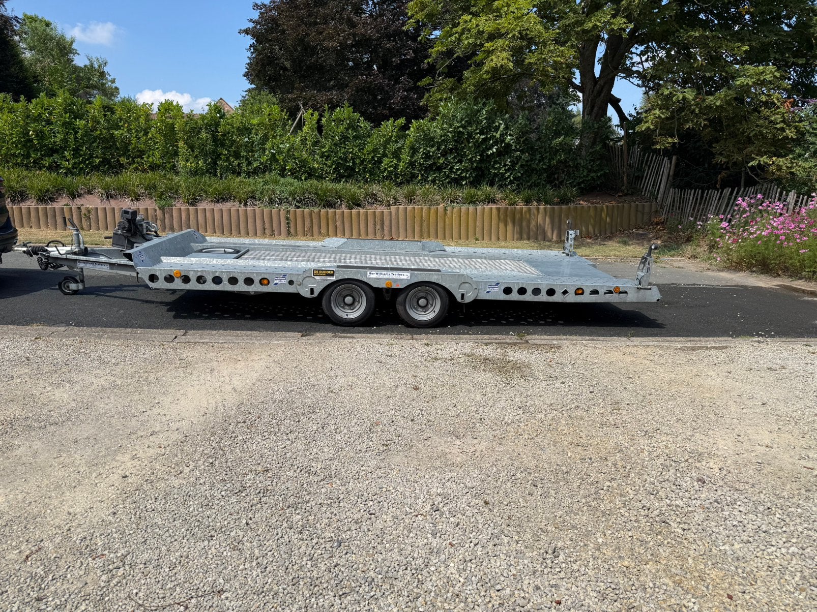 IFOR Williams 5m kantelplaat, Auto diversen, Ophalen, Zo goed als nieuw