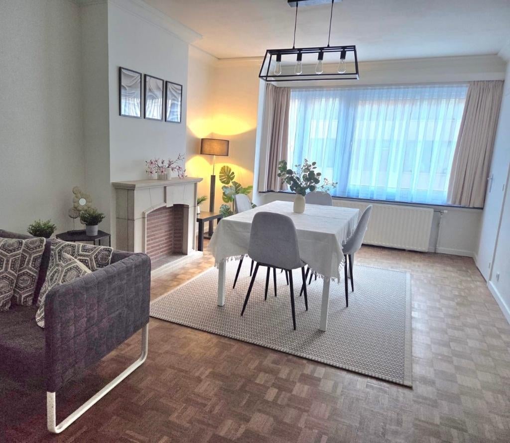 Gezellig instapklaar app te Oostende op 50m van strand, 0 kWh/jaar, Tot 200 m², 221 kWh/m²/jaar, 2 kamers