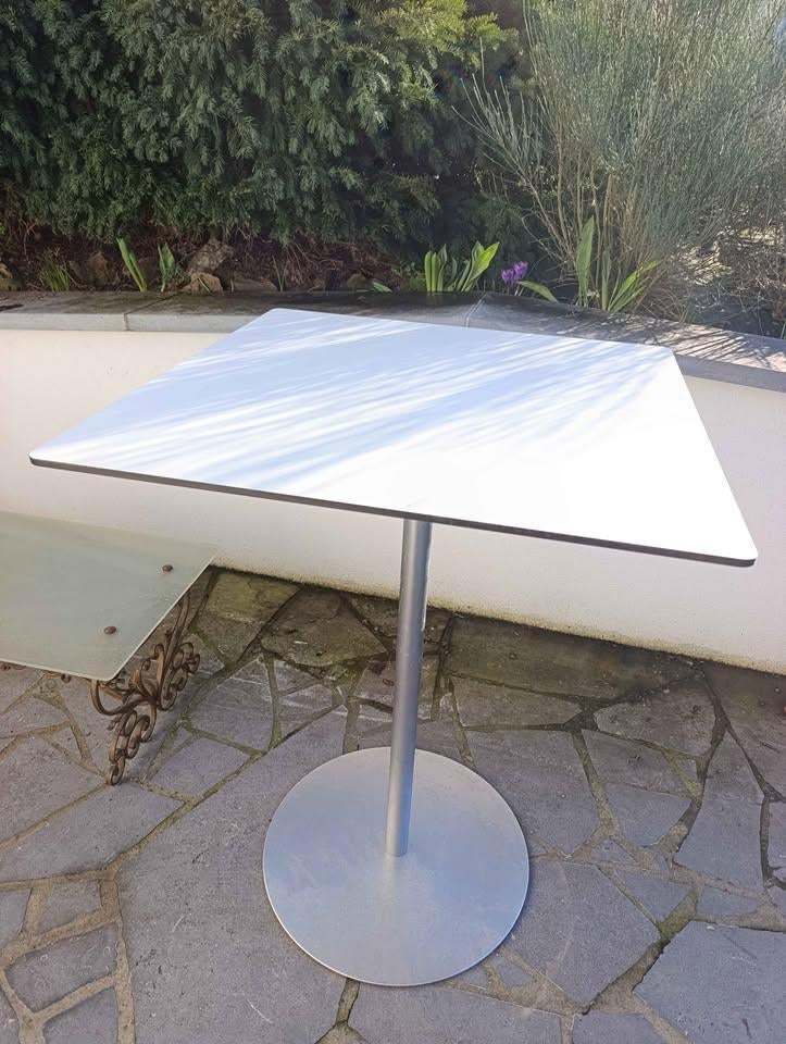 La Palma hoge tafel, Huis en Inrichting, Tafels | Eettafels, Ophalen, Gebruikt, 50 tot 100 cm, Overige materialen