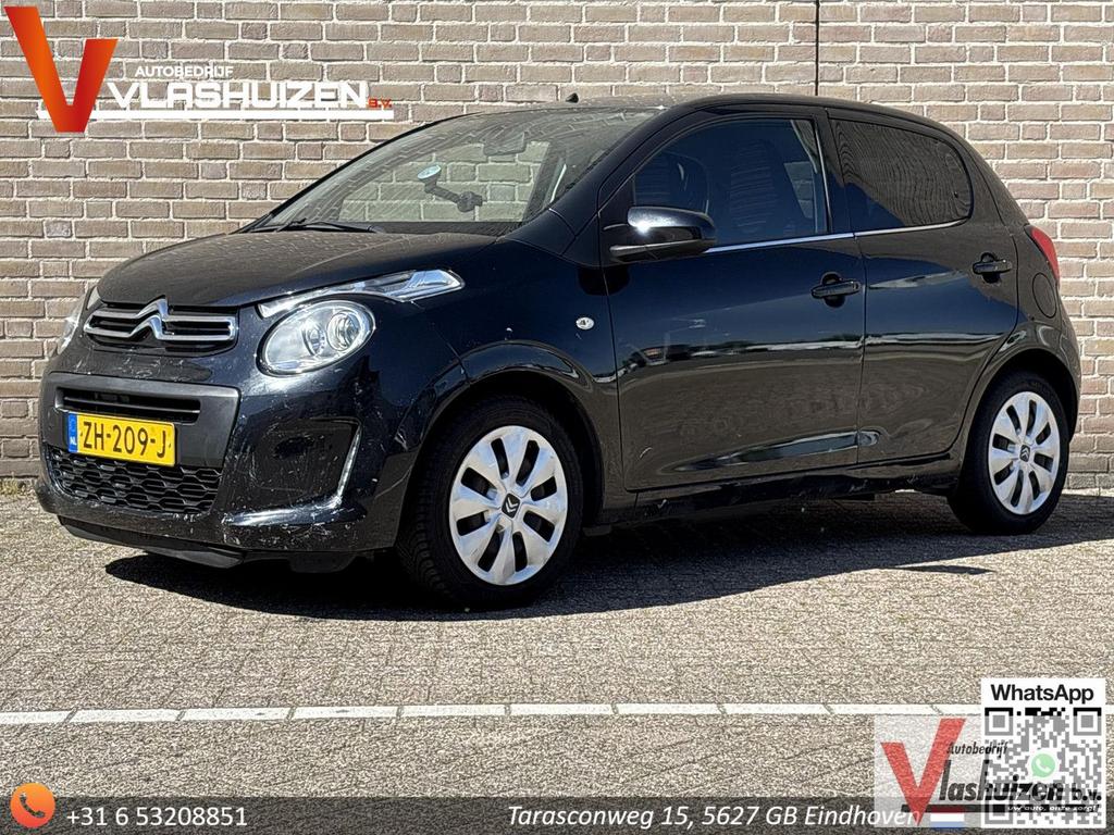 Citroen C1 1.0 VTi Feel | € 3.250,- NETTO! | Cruise | Airco, Auto's, Citroën, Zwart, Bedrijf, Handgeschakeld, Stadsauto