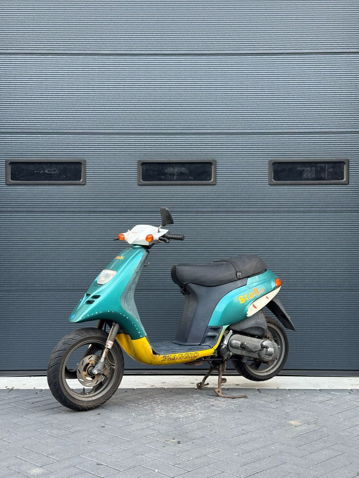 Piaggio typhoon storm 50cc 2takt duits b klasse, Fietsen en Brommers, Ophalen, Gebruikt