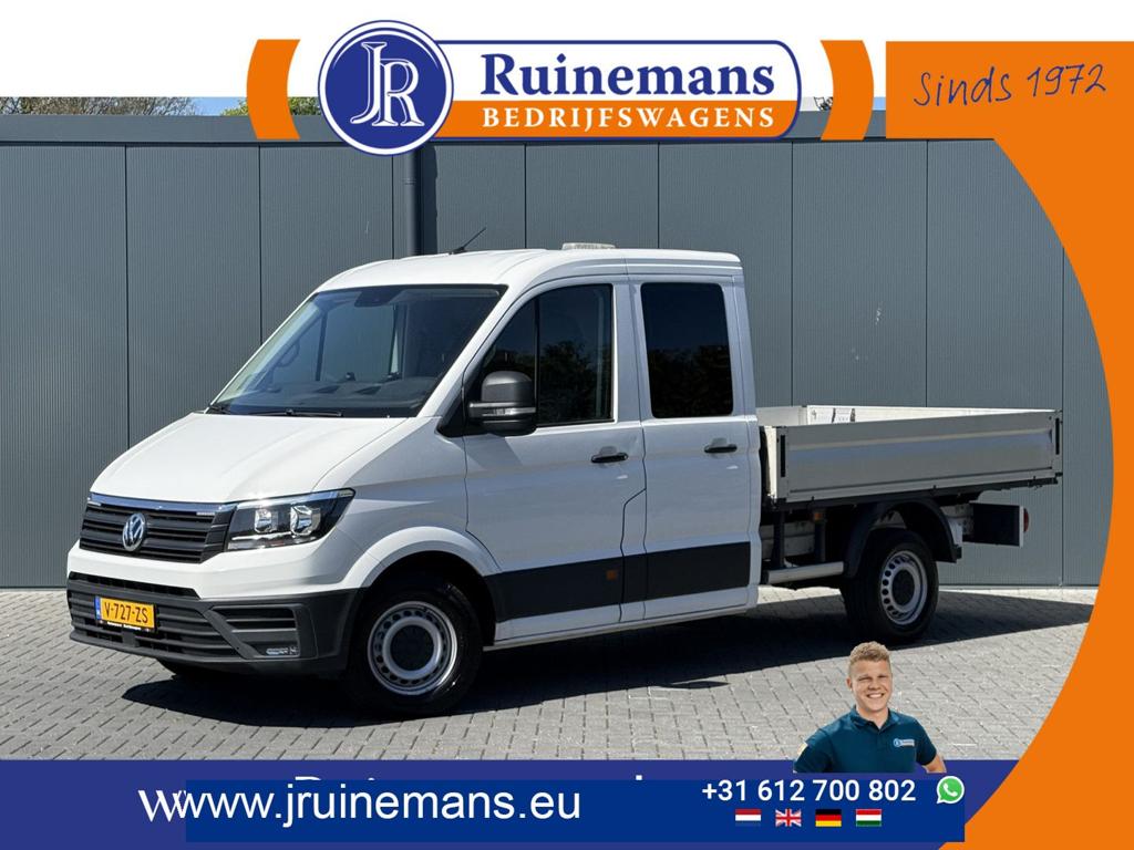 Volkswagen Crafter 2.0 TDI 102 PK / PICK UP / 1e EIG. / TREK, 198 g/km, Onderhoudsboekje, Te koop, Trekhaak