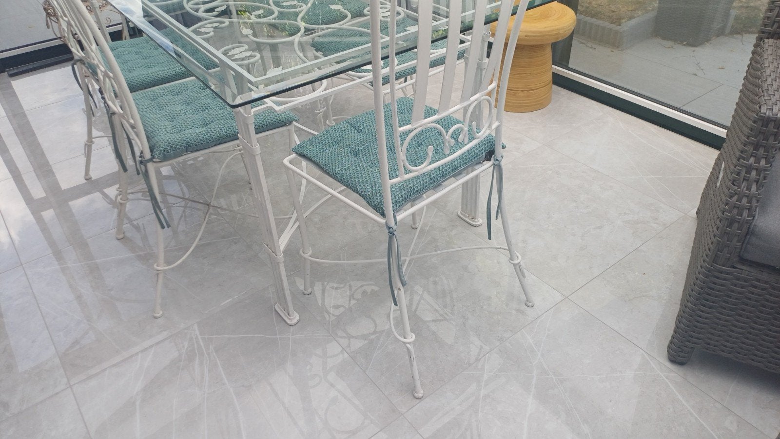 table et 6chaises, Maison & Meubles, Accessoires pour la Maison | Autre, Enlèvement, Comme neuf