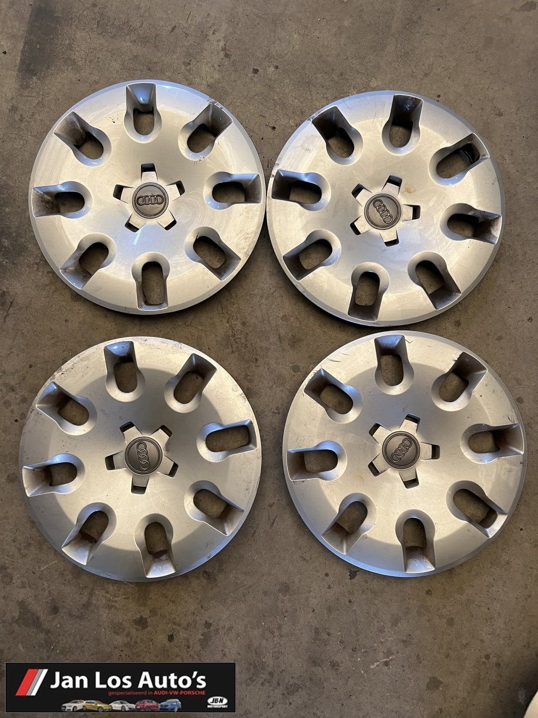 Audi A1 15” wieldop wieldoppen, Gebruikt, -, -, Ophalen of Verzenden