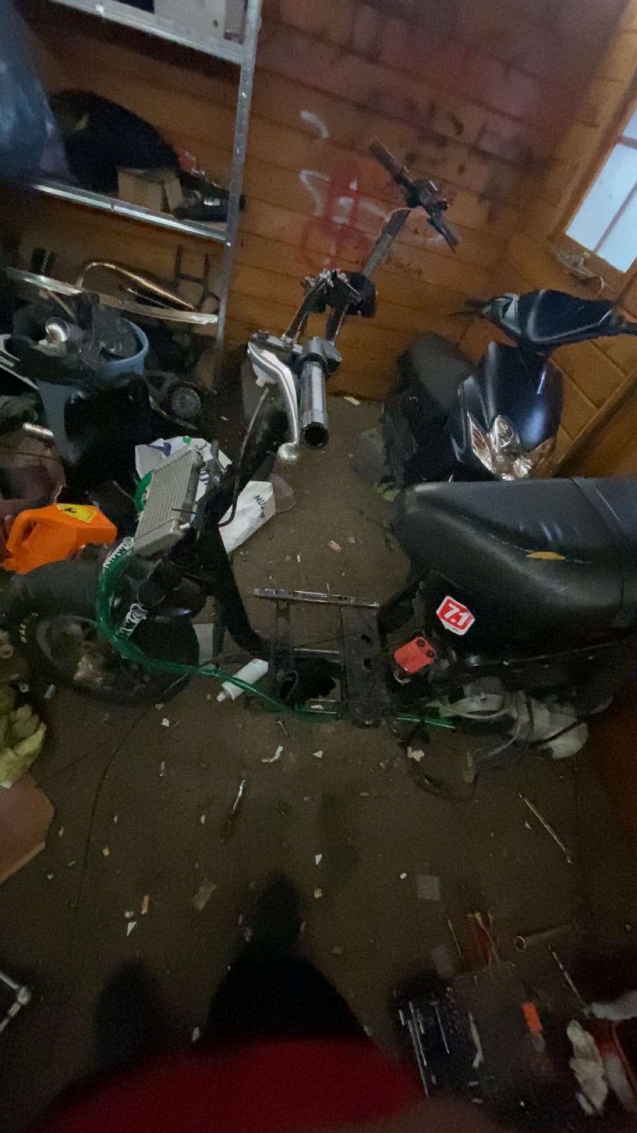 Piaggio typhoon, Ophalen, Zo goed als nieuw