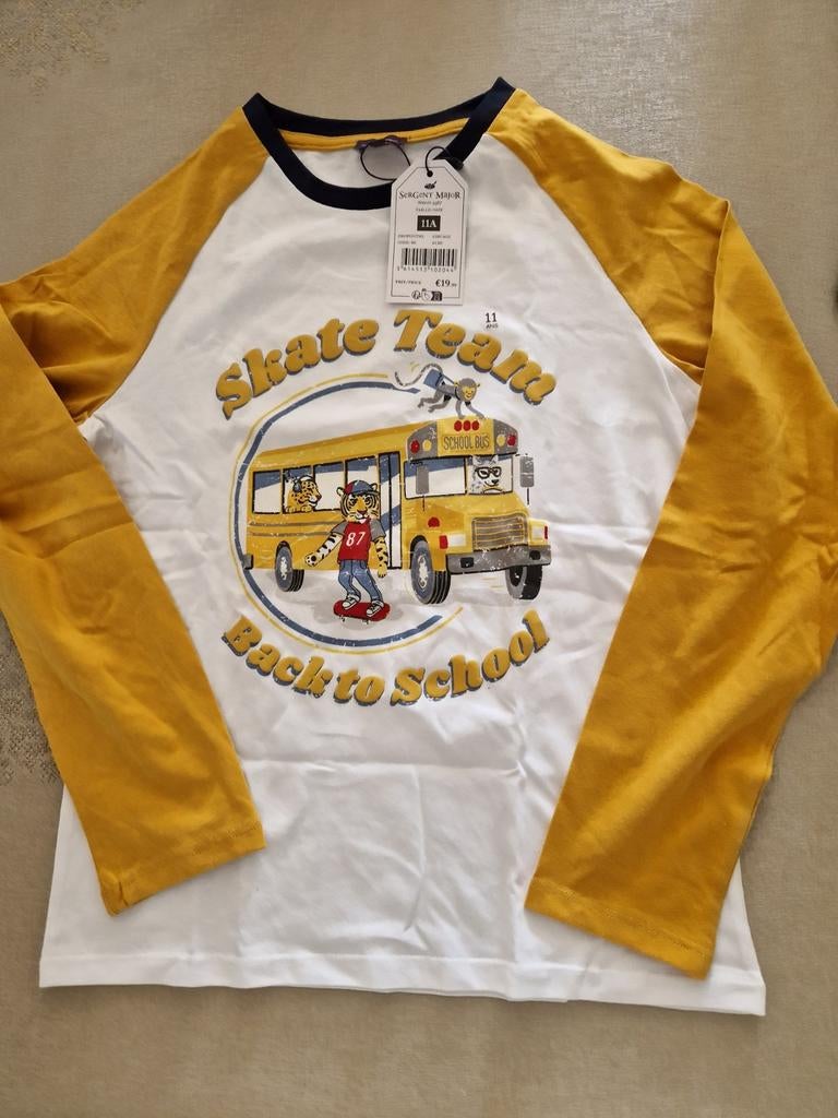 Nieuwe longsleeve Sergent Major, Ophalen