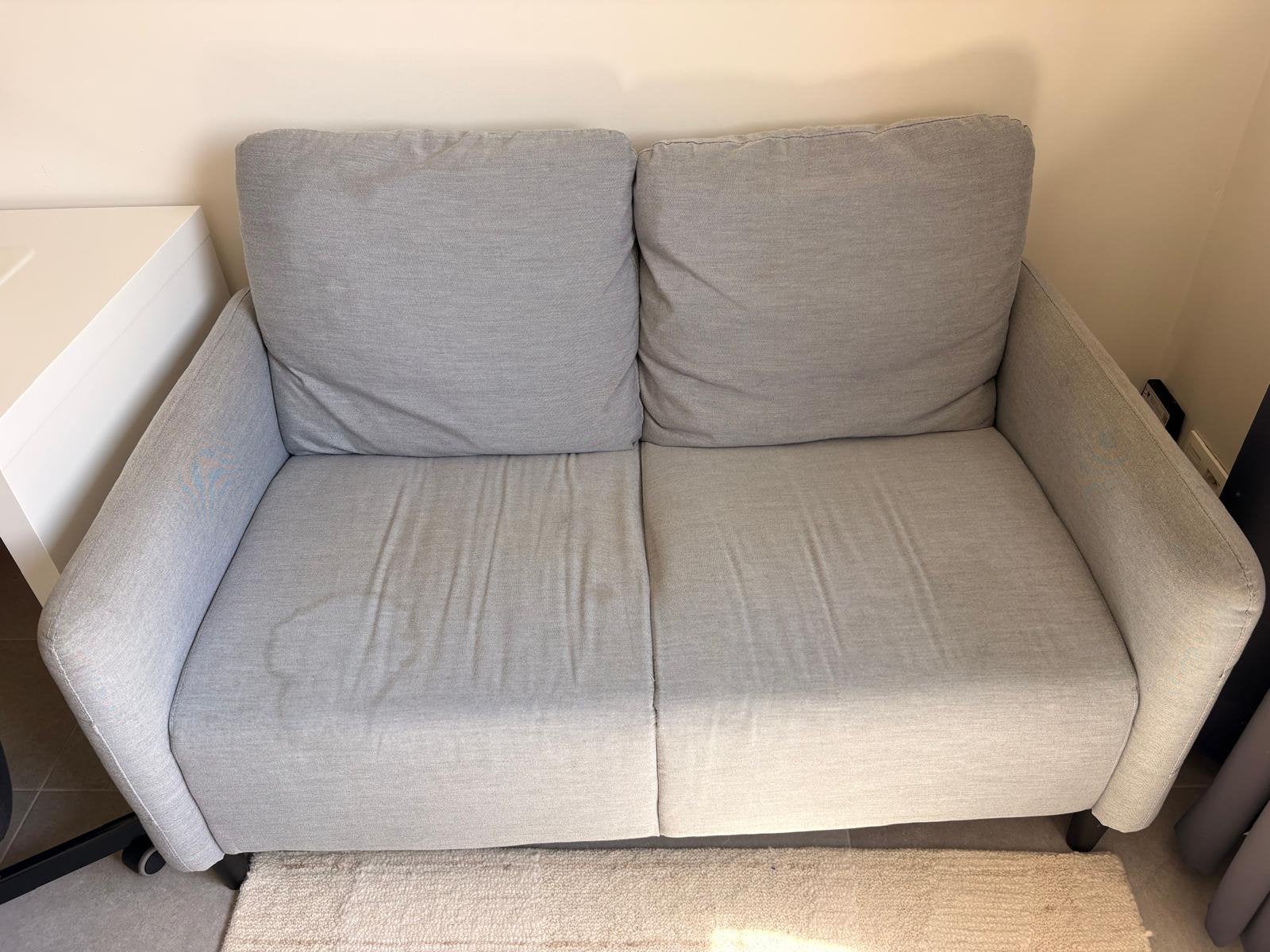 Zetel, Ophalen, Gebruikt, 150 tot 200 cm, Tweepersoons