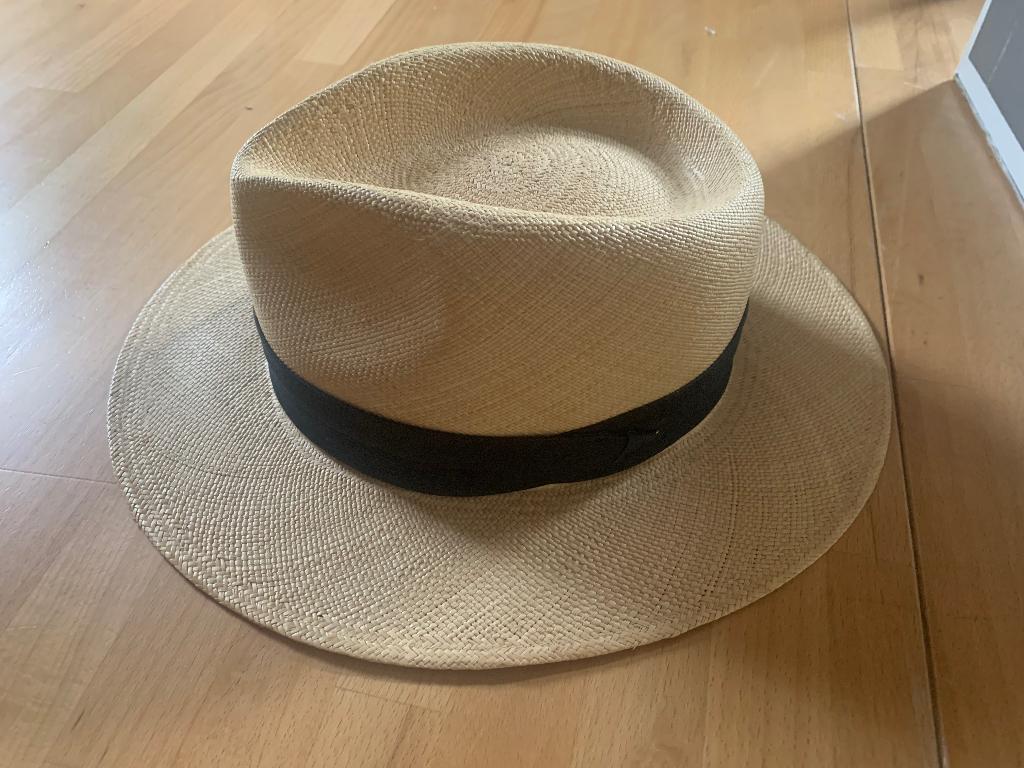 Chapeau homme Stetson Panama, STETSON, Enlèvement, 58 ou 59 cm (L, 7¼ ou ⅜ pouces), Chapeau