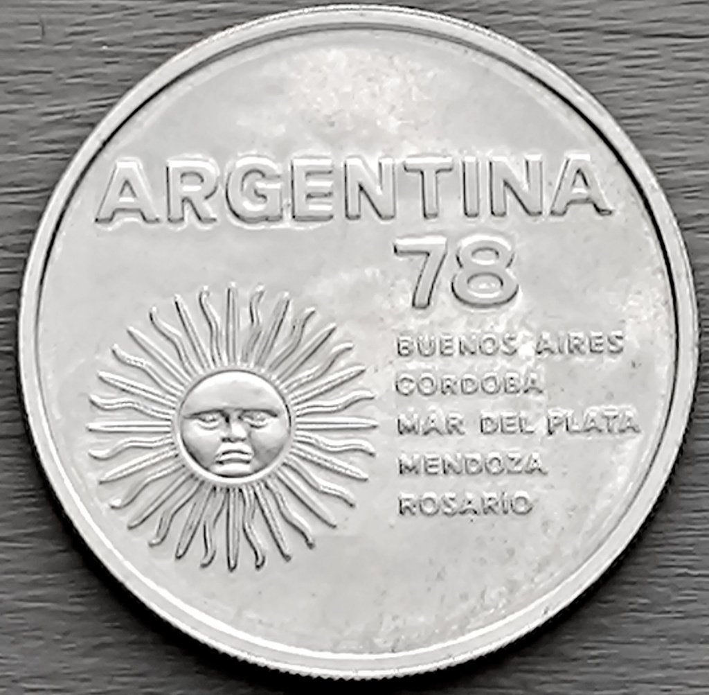 munt Argentinie 1000 pesos 1978 zilver 0,900 Argentinie 1978, Enlèvement ou Envoi, Argent