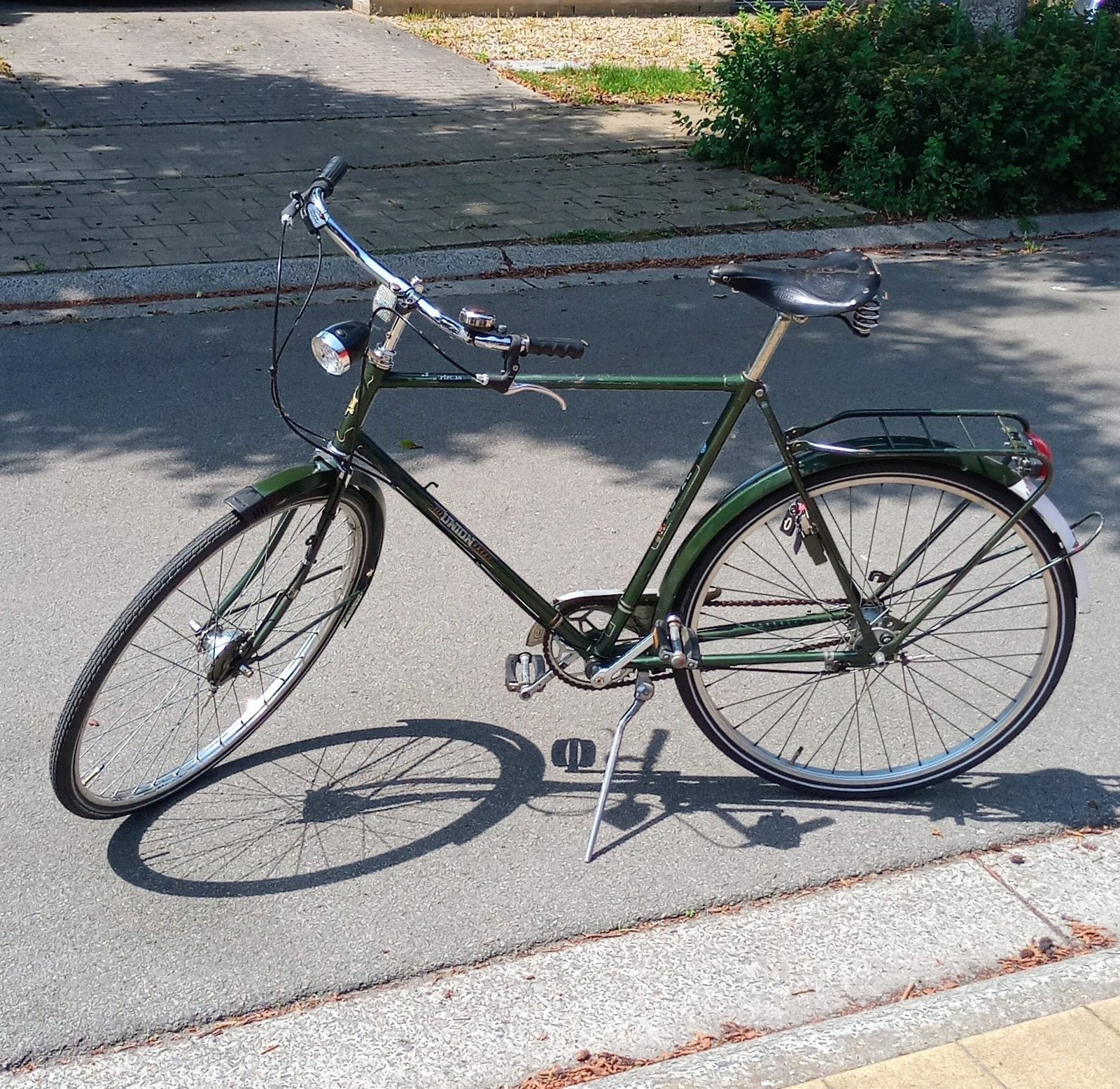 Vintage UNION herenfiets, 55 à 59 cm, Enlèvement, Frein à tambour, Années 60 ou plus récent