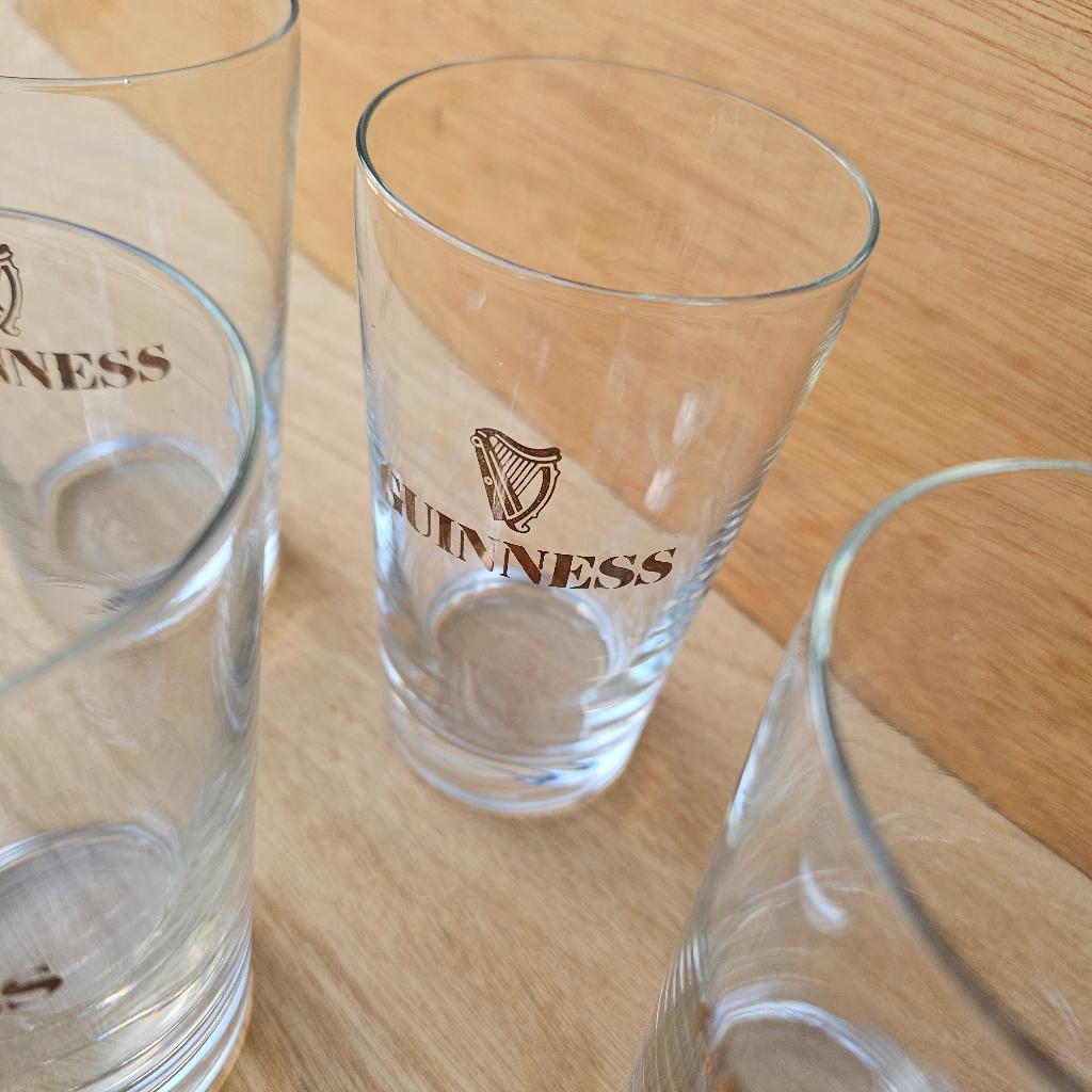 6 verres à Guinness, Enlèvement ou Envoi, Neuf, Verre à bière