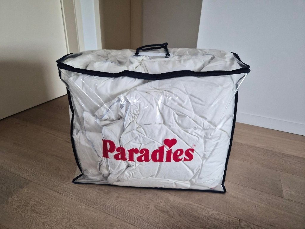 donsdeken echte dons GANS 200x240cm, Ophalen, Wit, Dekbedovertrek, Ademend