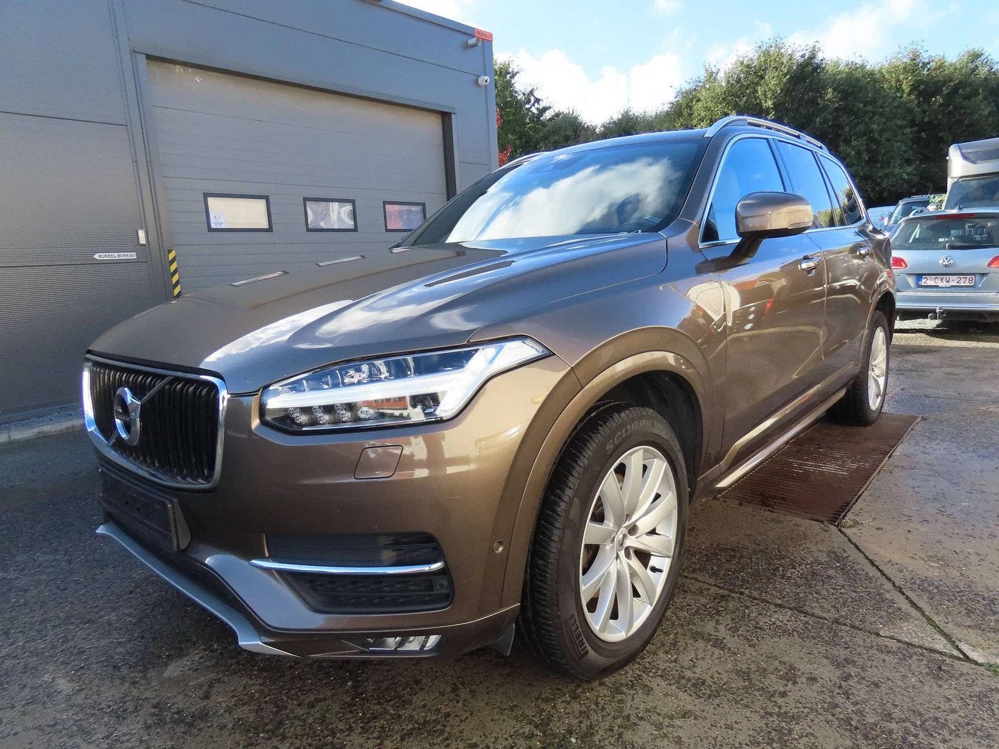 Volvo XC90 XC90 2.0 D5 4WD Inscription 7pl. Geartronic, Autos, Achat, Entreprise, 7 places, Volant multifonction