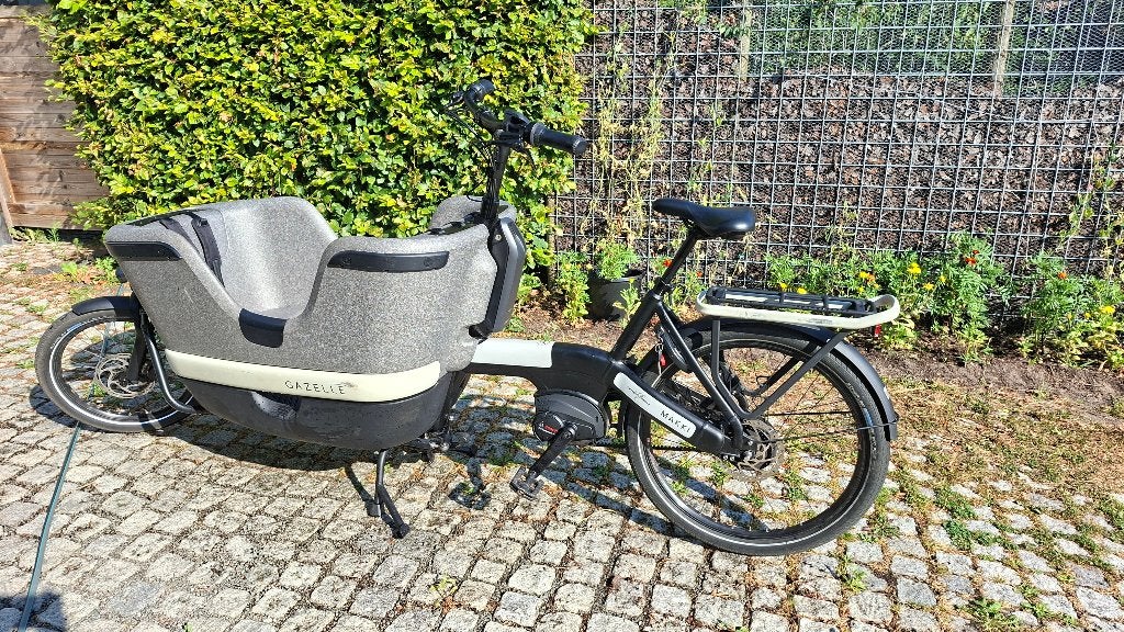 Gazelle Makki elektrische bakfiets – compleet uitgerust, Fietsen en Brommers, Ophalen, Gebruikt, 3 kinderen, Elektrisch