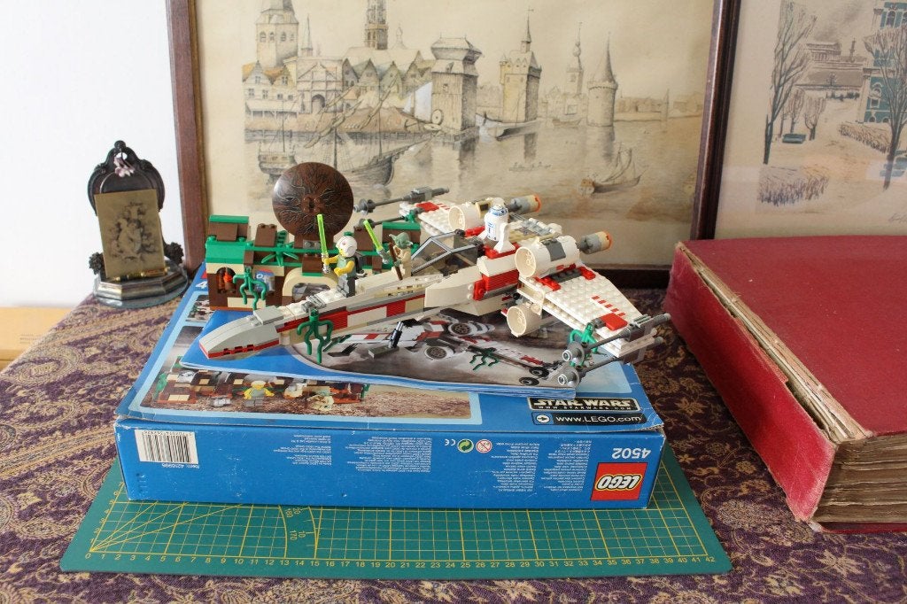 Lego set 4502 X-wing Fighter (Dagobah), Star Wars, Lego, Ophalen of Verzenden, Zo goed als nieuw