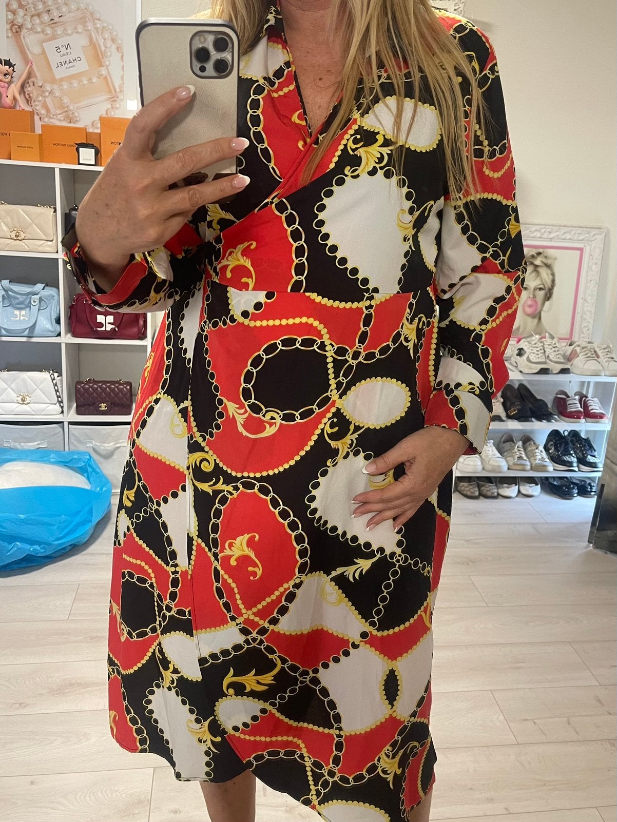 Prachtige nieuwe jurk van BOOHOO maat 46, Enlèvement ou Envoi, Comme neuf, Taille 46/48 (XL) ou plus grande